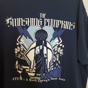 The Smashing Pumpkins Atum Zero Save Zero Navy Blue XXXL T-Shirt 2023 Tour Merch